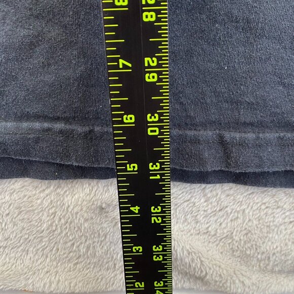 Carhartt Mens Work T-Shirt 2XLT Black Short Sleeve Logo Crew Neck Casual K195 - Picture 4 of 12